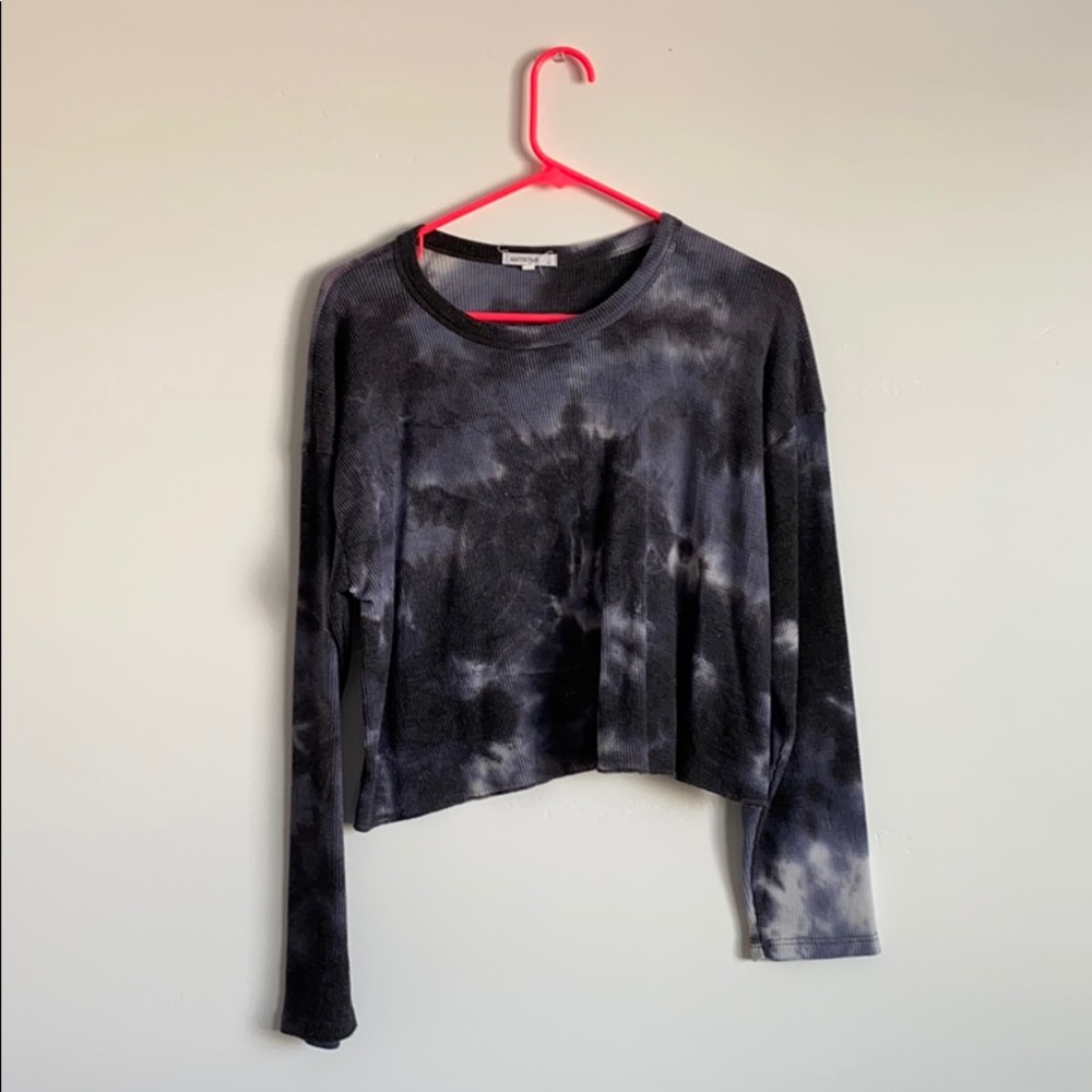 The dye waffle knit
